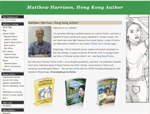 Tablet Screenshot of matthewharrison.hk